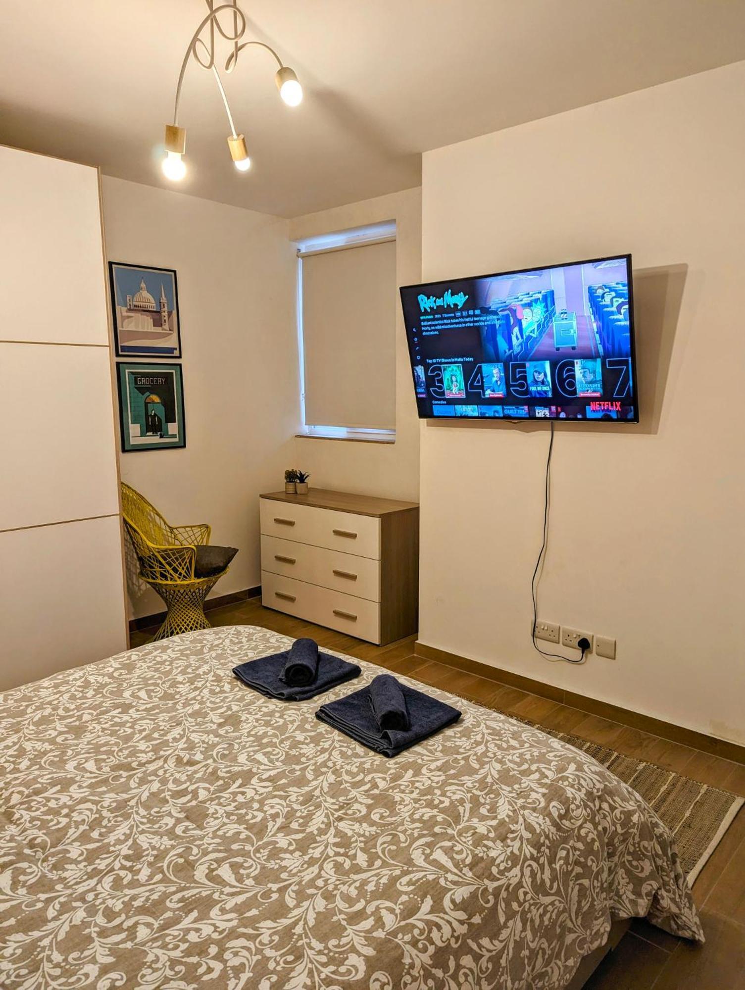 The Green Apartment - Central Malta - 2 Bed 2 Bath, 82Sqm Msida Luaran gambar